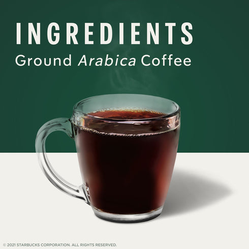 Starbucks Pike Place Ground Coffee, Medium Roast, 40 oz.
